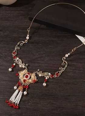 古风汉服璎珞项链项圈古典百搭