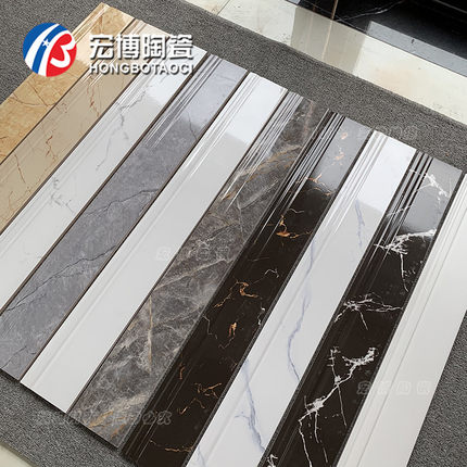 楼梯踢脚线瓷砖100x800热转印地线贴瓷砖客厅卧室地餐厅脚线瓷砖