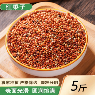 新货红黍子 5斤带壳优质谷饲料鸟粮玄风虎皮牡丹鹦鹉鸽子专用粮食