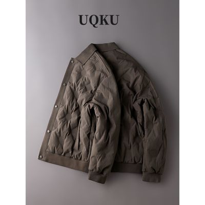 新品90白鸭绒肌理高级感羽绒服男cityboy冬季新款夹克轻薄款外套