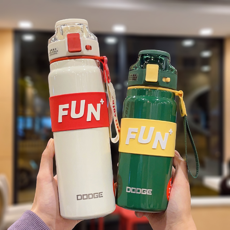 道奇保温杯大容量高颜值运动水壶