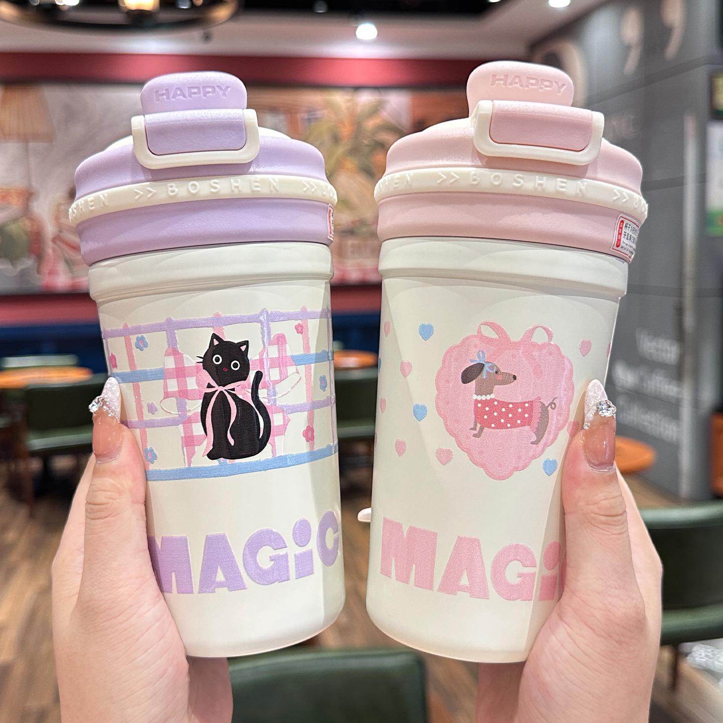 316保温杯女生高颜值保冷咖啡杯