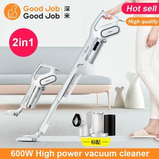 600W Mute Vacuum Cleaner Stick High 2in1 power Handheld