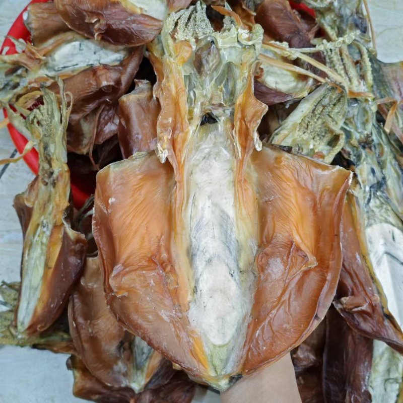 潮汕原船淡晒血墨鱼干货煲汤送礼