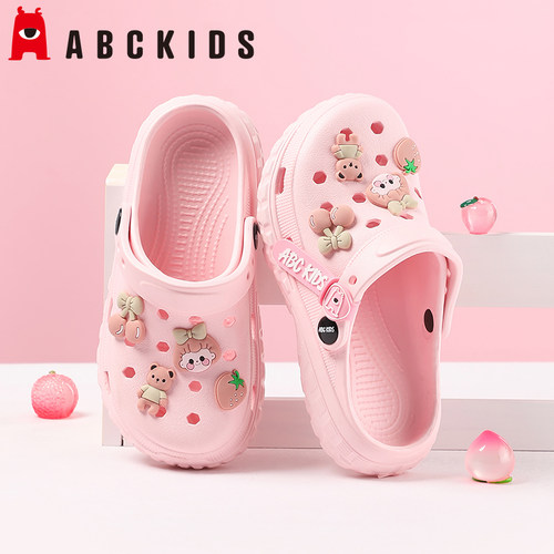 Abckids儿童沙滩洞洞鞋凉拖鞋
