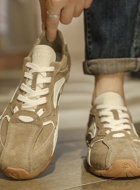 男士特大码45秋冬季德训鞋46百搭休闲运动鞋47软底潮流阿甘鞋子48