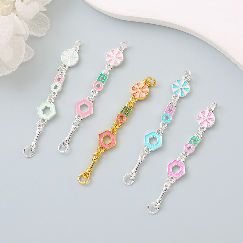 18K包金保色糖果可爱系列延长链