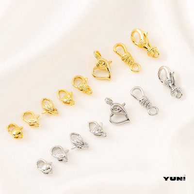 18K包金保色链接龙虾扣扣头