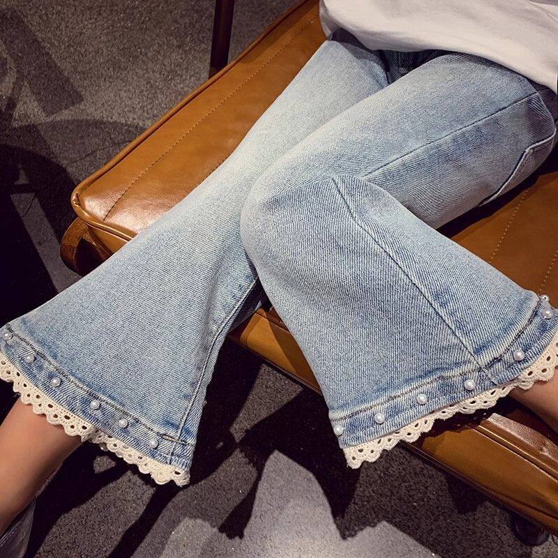 女童喇叭裤春秋休闲马蹄裤