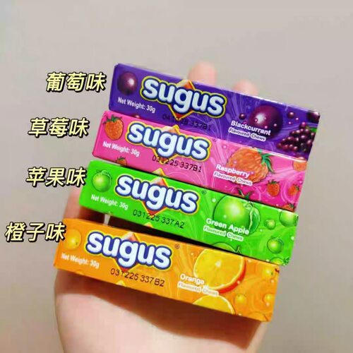 泰国进口Sugus瑞士糖30g口香糖