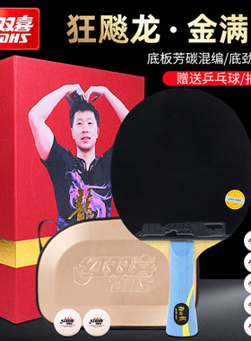 红双喜乒乓球拍金满贯