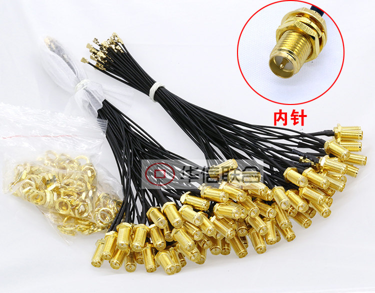 ipex转sma连接线 转接线 WIF天线延长线 sma母头外螺纹内针跳线|msdalam kategori Aksesori Digital 3C, pasaran komponen elektronik, Wire/kelas Line, kabel - dari Buy2taobao.com untuk memberikan perkhidmatan ejen Taobao profesional membeli