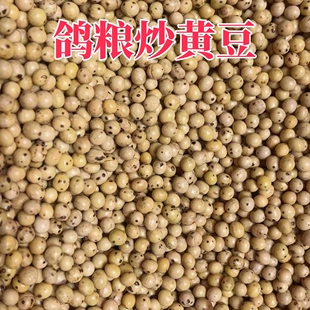 炒黄豆鸽粮熟黄豆鸽饲料鸽粮鸽子粮信鸽饲料鸽子用品
