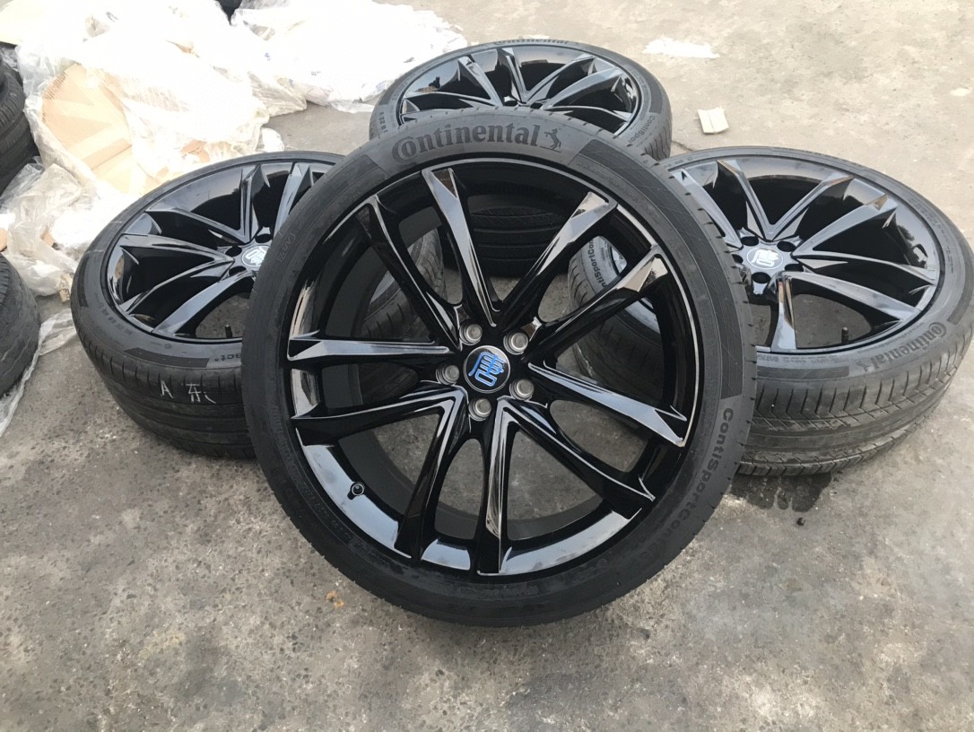 比亚迪唐DM原装22寸轮毂 马牌轮胎265/40R22 20寸EV原车改装升级