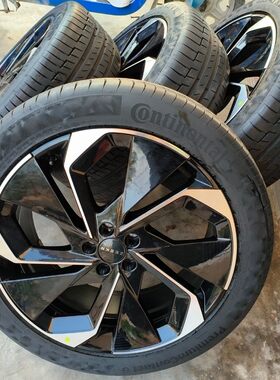 ZEEKR001 21寸原厂轮毂轮胎255/45R21马牌PC6原装正品拆车