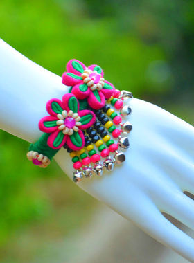 布艺植物花卉舞蹈旅游纪念品首饰