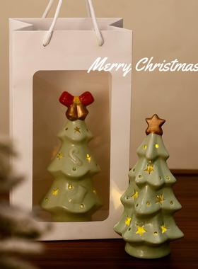 圣诞节礼物圣诞a树星星小夜灯装饰品christms decoration桌面摆件