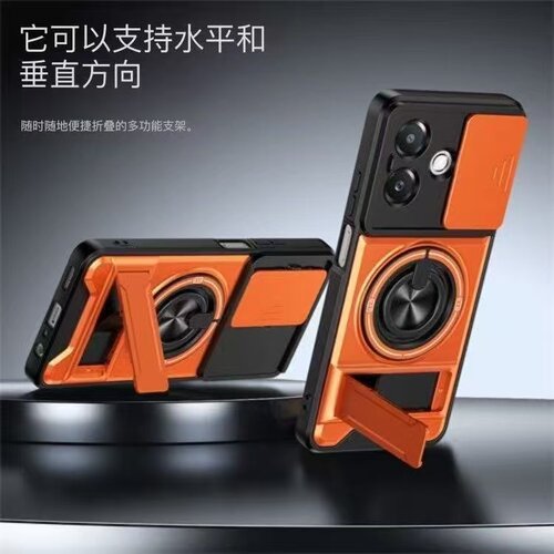 推拉窗真我GT7防摔手机壳realmegt7T磁吸无线充指环RMX6688多功能横竖隐形支架镜头全包保护壳