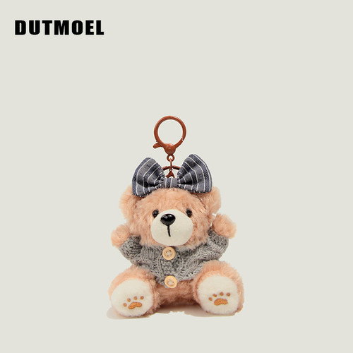 DUTMOEL原创小众烘焙小熊包挂件