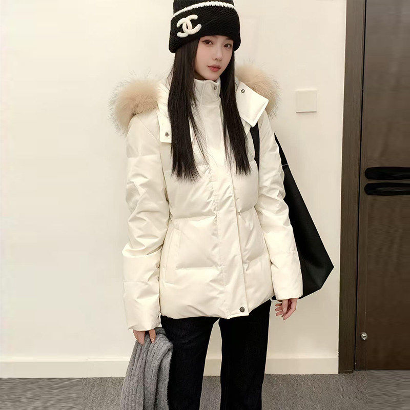 2025冬季新款棉衣女小个子韩系收腰显瘦羽绒棉服女装加厚棉袄外套