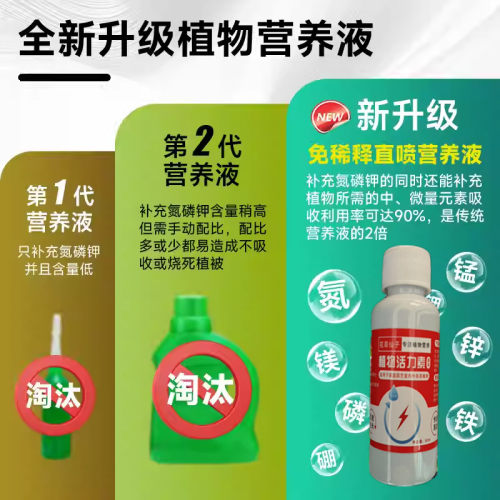 绣球急救液】绣球花营养液防闷根打蔫黄叶不开花催花延花期专用肥
