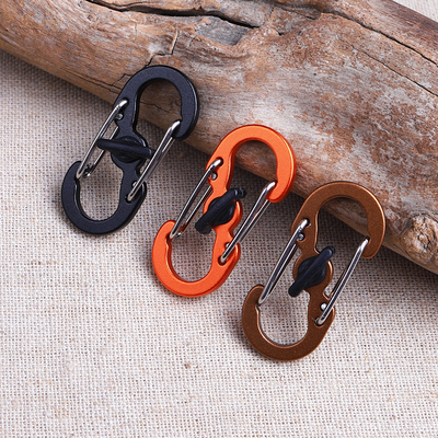 铝合金扣带锁定登山扣