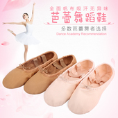 训练显脚背驼色芭蕾舞鞋 舞蹈鞋 成人形体跳舞鞋 猫爪鞋 女软底练功鞋
