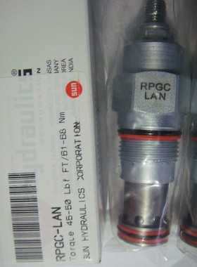 美国SUN原装正品RPGC-LAN平衡滑阀溢流液压泵配件工程机械零件