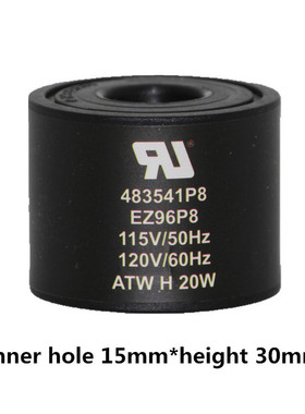 派克电磁阀线圈 483541P8 EZ96P8 115V/50HZ 120V/60HZ ATW H 20W