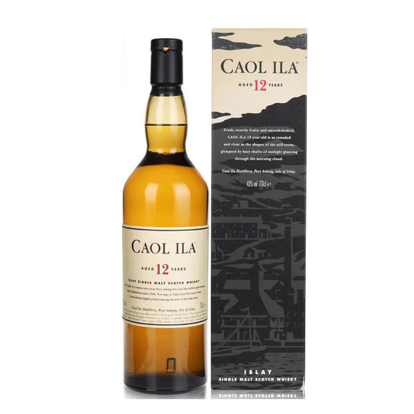 卡尔里拉 12年艾雷岛单一麦芽苏格兰威士忌 Caolila 进口洋酒行货