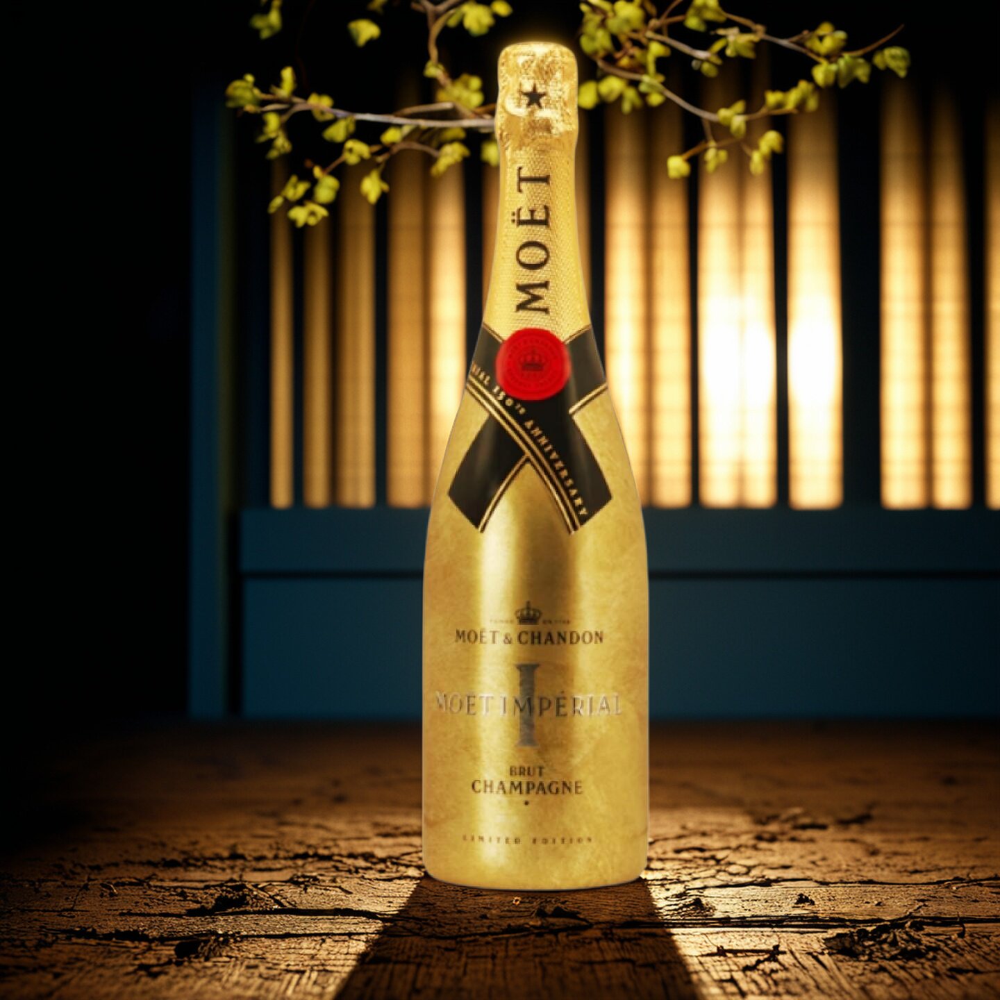 酩悦香槟限量版 Moet Chandon750ml天然型高泡葡萄酒法国原装进口