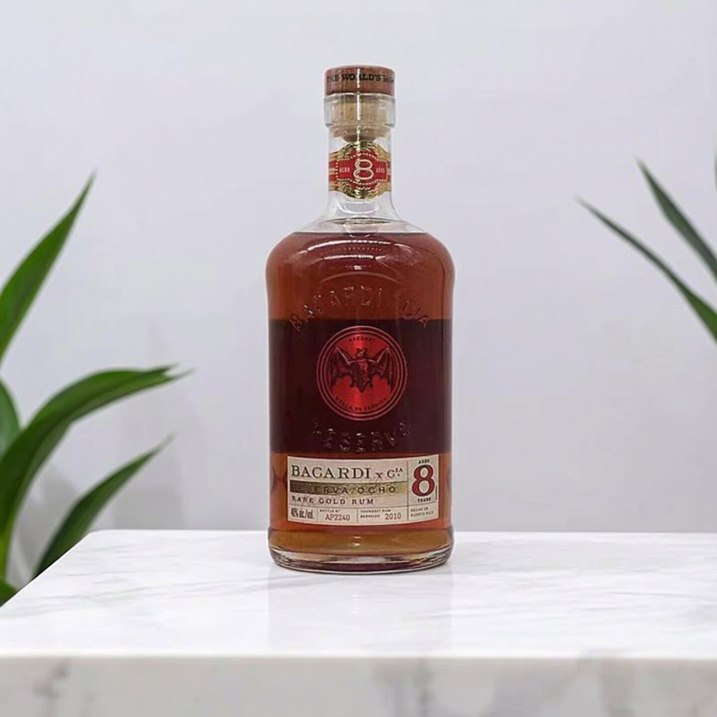 百加得8年朗姆酒 Bacardi 正品洋酒750ml 百加得八年朗姆酒