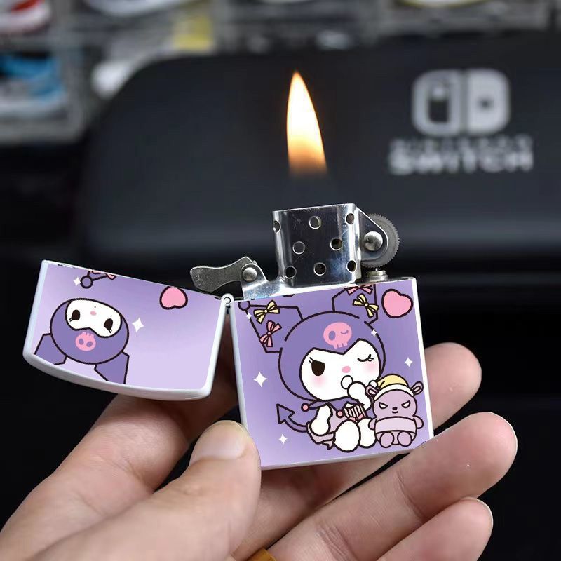 库洛米煤油打火机砂轮打火可定制