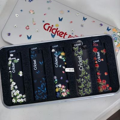 正品草蜢cricket砂轮打火机创意手工diy耐用防爆高颜值送男友礼物