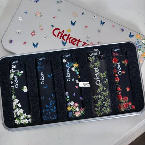 正品草蜢cricket砂轮打火机创意手工diy耐用防爆高颜值送男友礼物