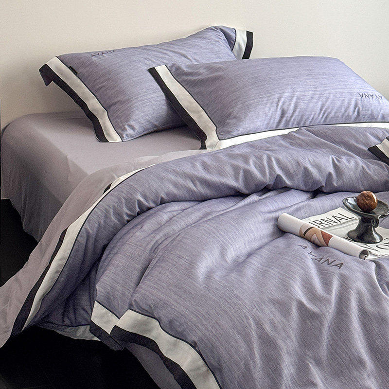 高端天丝棉磨毛四件套轻