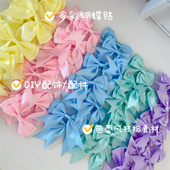 ins风出卡马卡龙蝴蝶结打包材料DIY小卡装 饰品燕尾小配件芭蕾风