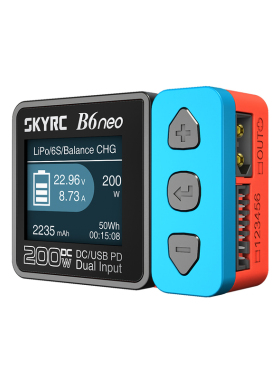 Skyrc B6neo 牛B6 电源 电量检测 DC200W PD80W智能平衡充电器
