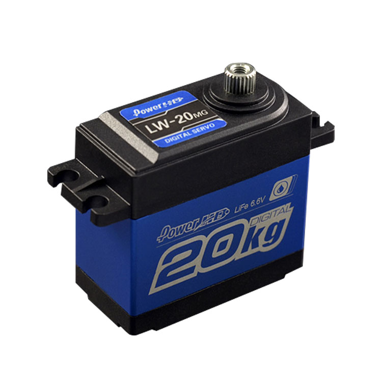 Power HD LW-20MG大扭力金属齿数码舵机全防水攀爬车机械臂机器人