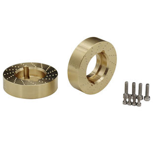 90047 90046 升级转向杯专用铜配重76克单边RC车 SCX10II HRAxial