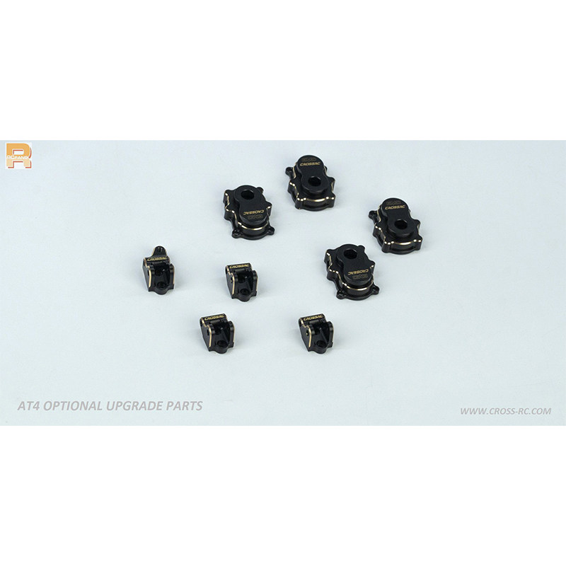 CROSSRC EMO AT4 JT4铜质CNC配重拉杆座 轮边减速盖97400897 98