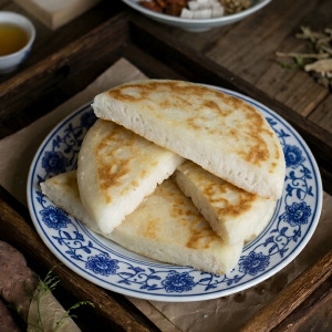 南通东台老酵米饼香甜软糯即食