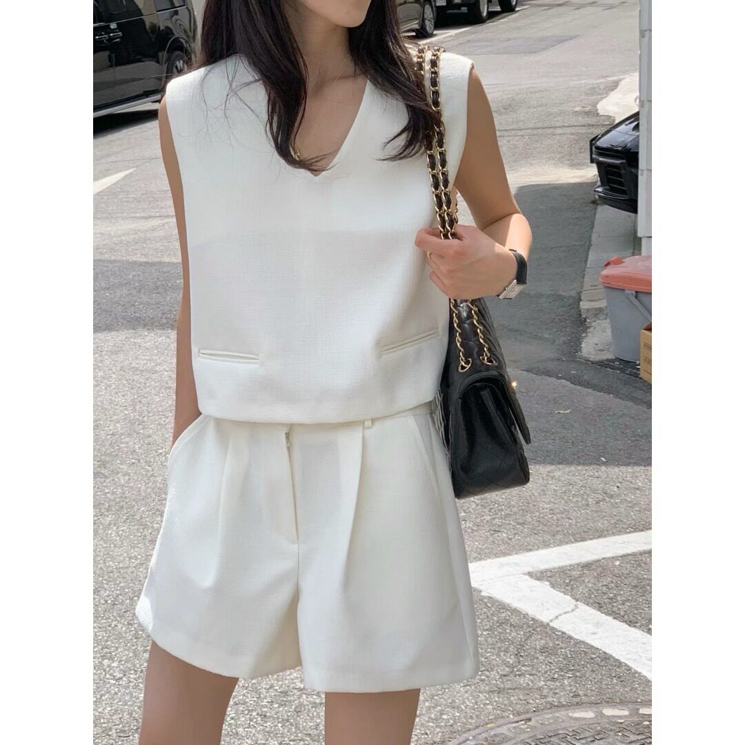 韩国新品推荐休闲时尚套装宽松显瘦气质百搭两件套2026夏季新品