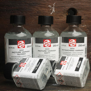 泰伦斯TALENS油画上光油哑光油彩亮光保护剂润色光漆002/003/004