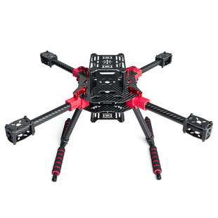 J450/F450四轴多轴碳纤伞形折叠机架航拍无人机550碳纤维四轴机架
