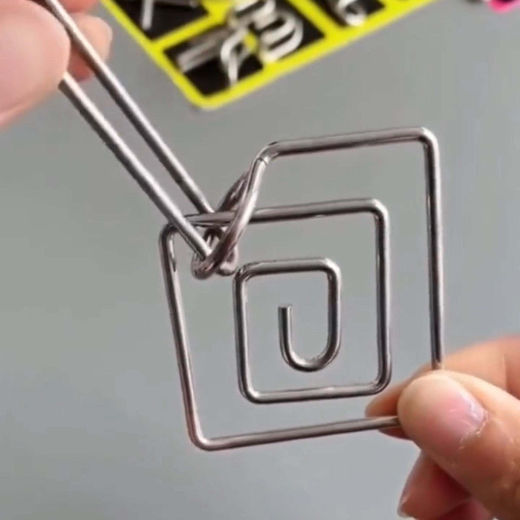 益智玩具智力解扣八件套金属解环扣九连环儿童动脑批发代发套装