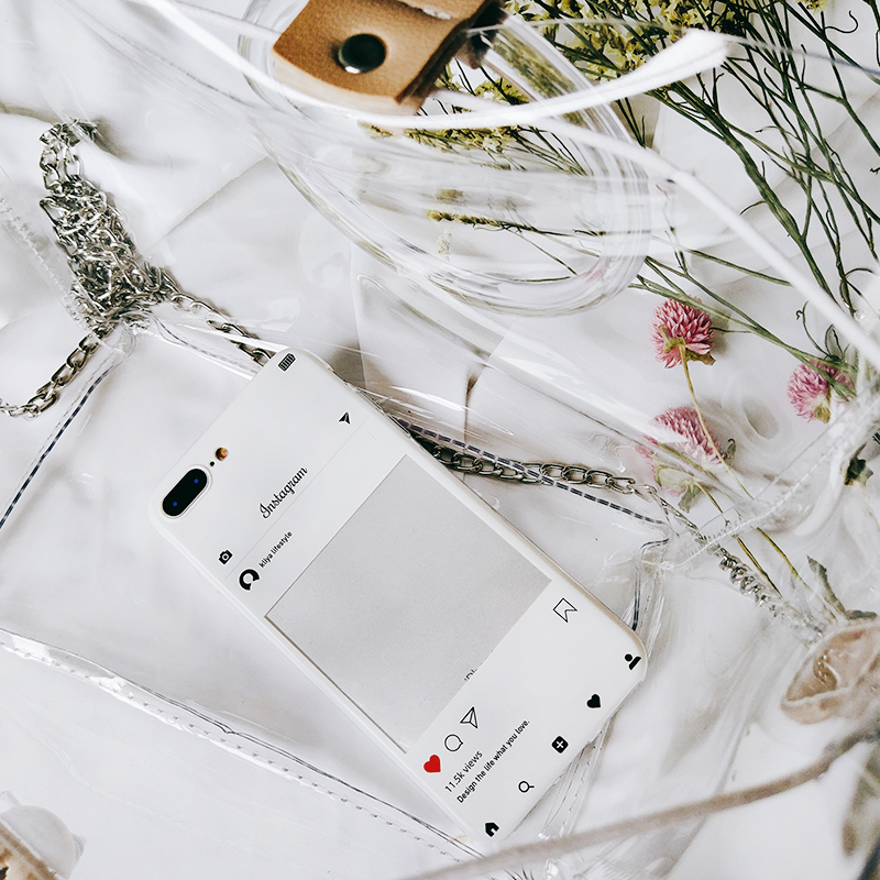 可更改文字ins风手机壳