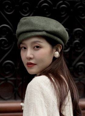 MING 阿尔巴卡之谜 l 小众轻奢澳洲羊毛复古药盒贝雷秋冬百搭礼帽