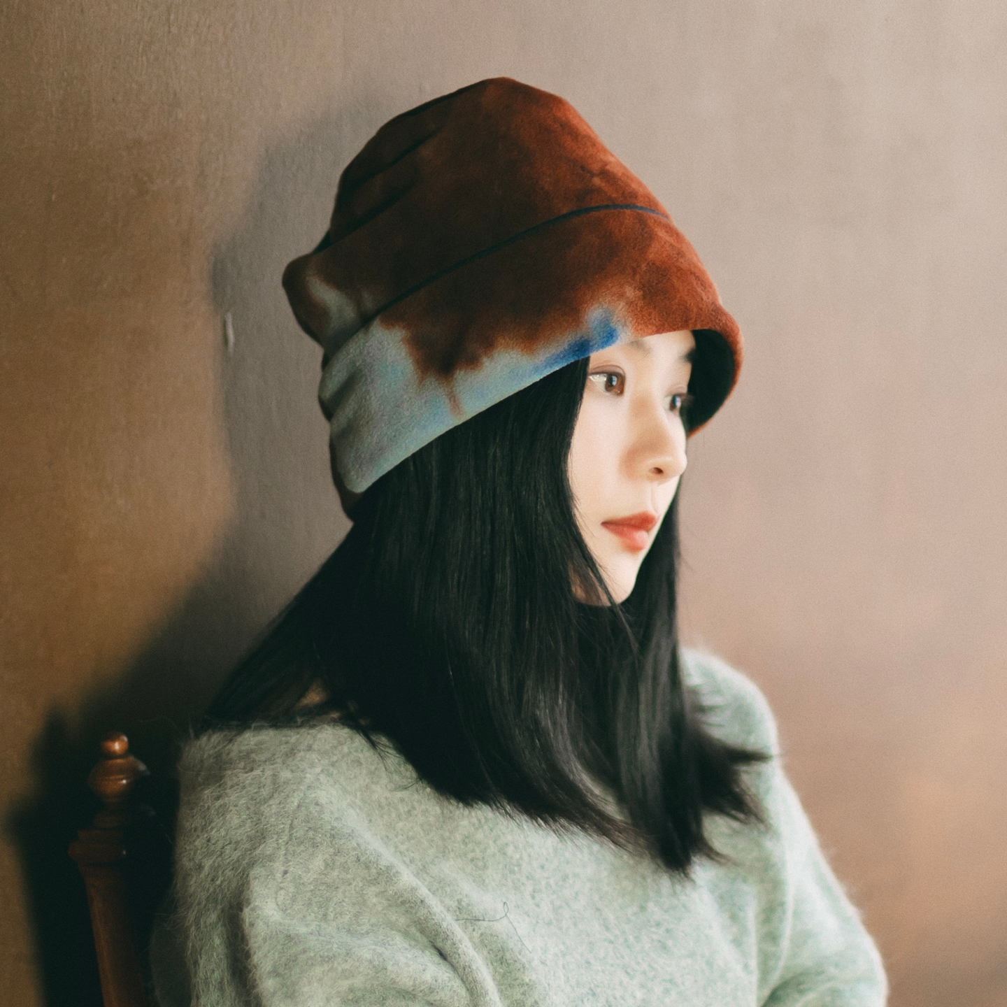 MING 烟花不冷 l 实用摇粒绒好看大头围冷帽秋冬印花保暖户外套头