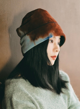 MING 烟花不冷 l 实用摇粒绒好看大头围冷帽秋冬印花保暖户外套头